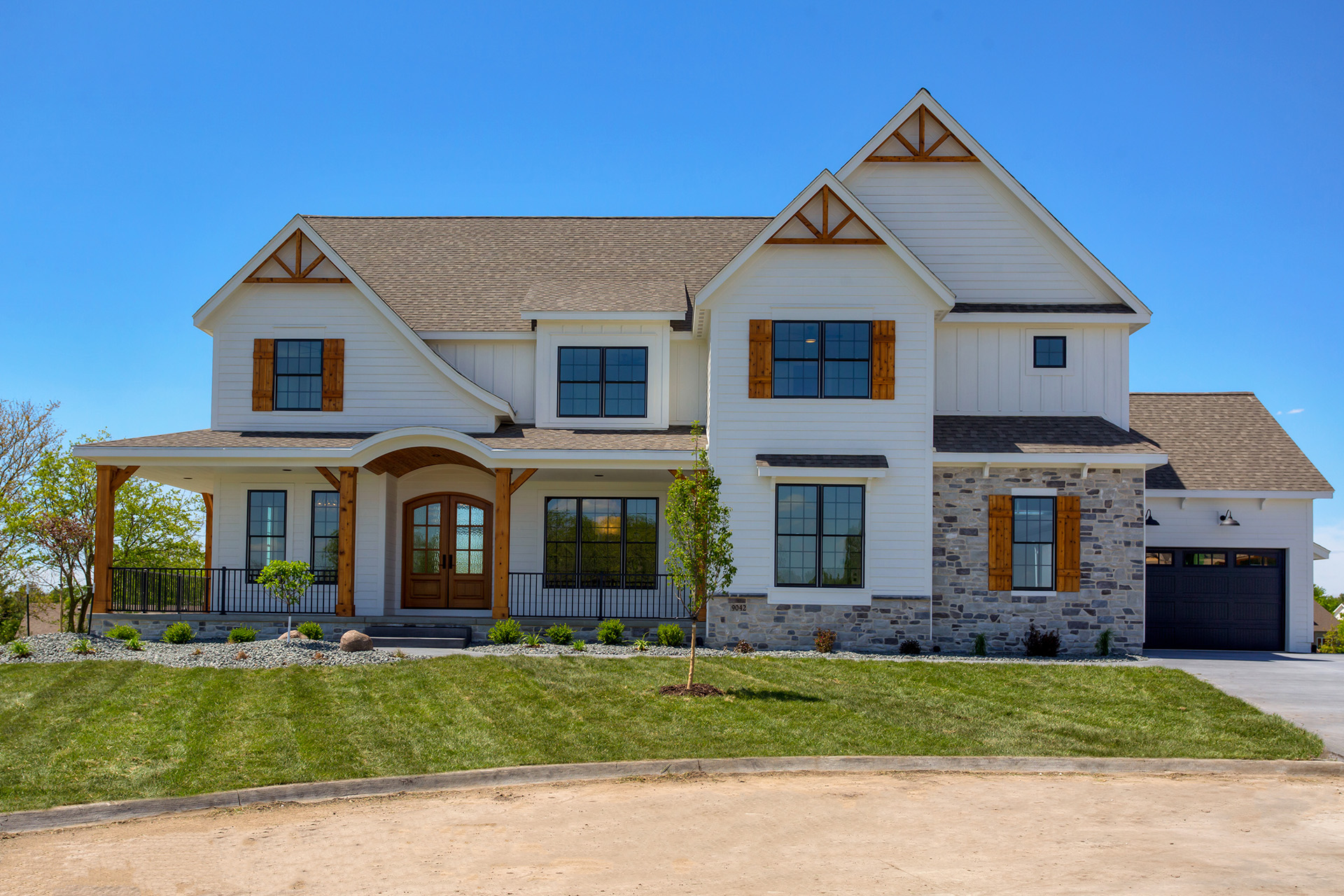 Modern Country Two Story Ankeny, IA Camden West Estates New Home Gallery Strahan